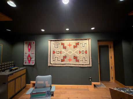 Green Room Back Wall Tapestry